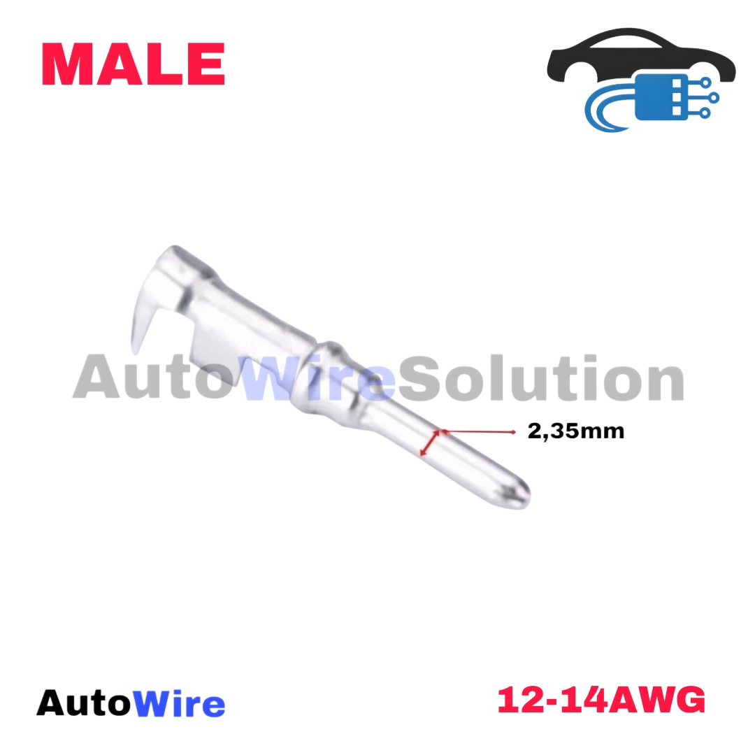 TERMINAL PIN DEUTSCH SIZE 12 SERIES MALE