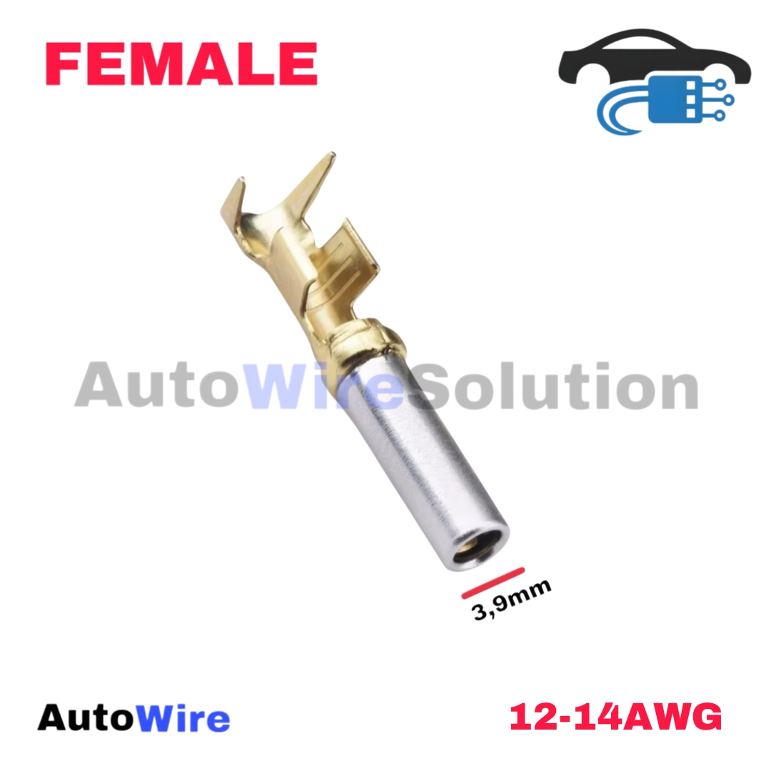 TERMINAL PIN DEUTSCH SIZE 12 GOLD SERIES FEMALE