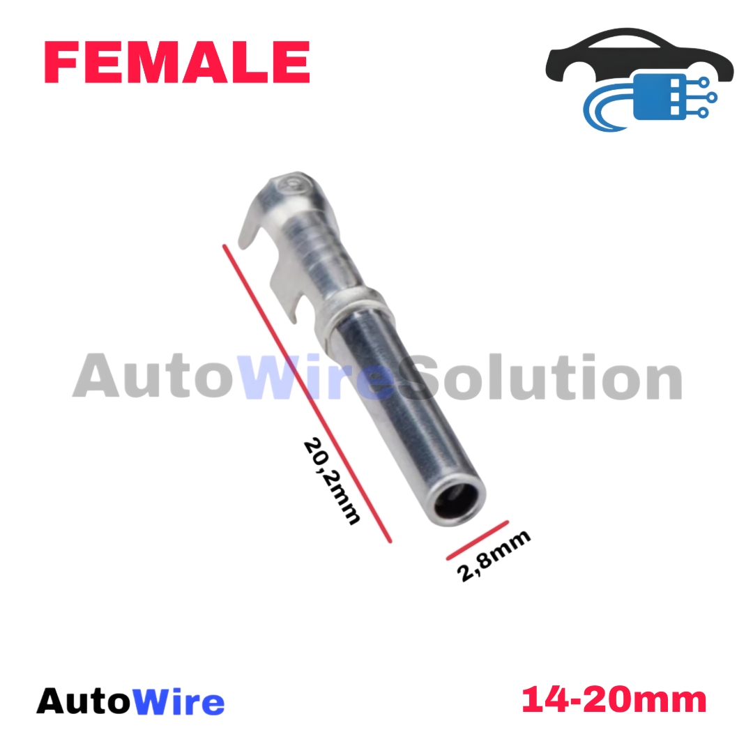 TERMINAL PIN DEUTSCH SIZE 16 SERIES FEMALE