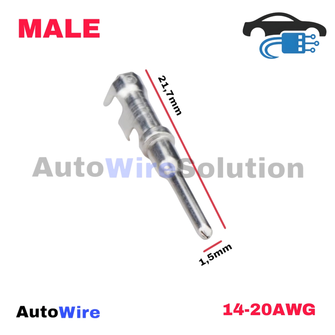 TERMINAL PIN DEUTSCH SIZE 16 SERIES MALE