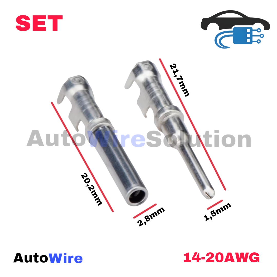 TERMINAL PIN DEUTSCH SIZE 16 SERIES KIT