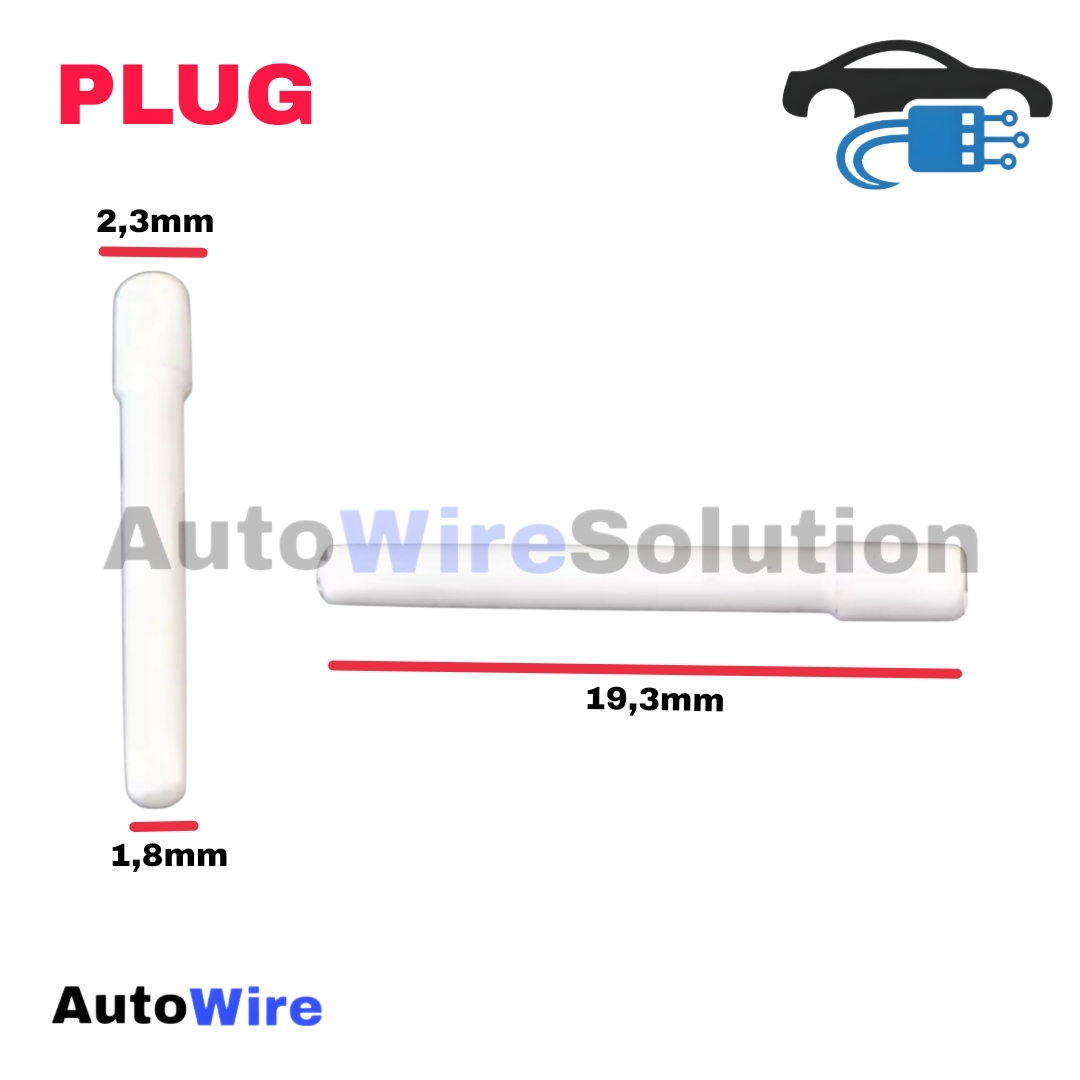 WATERPROOF BLIND PLUG 1,8 MM