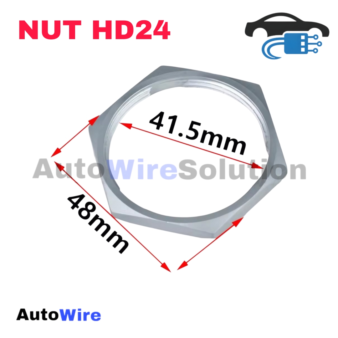 NUT CONNECTOR HD24 MALE