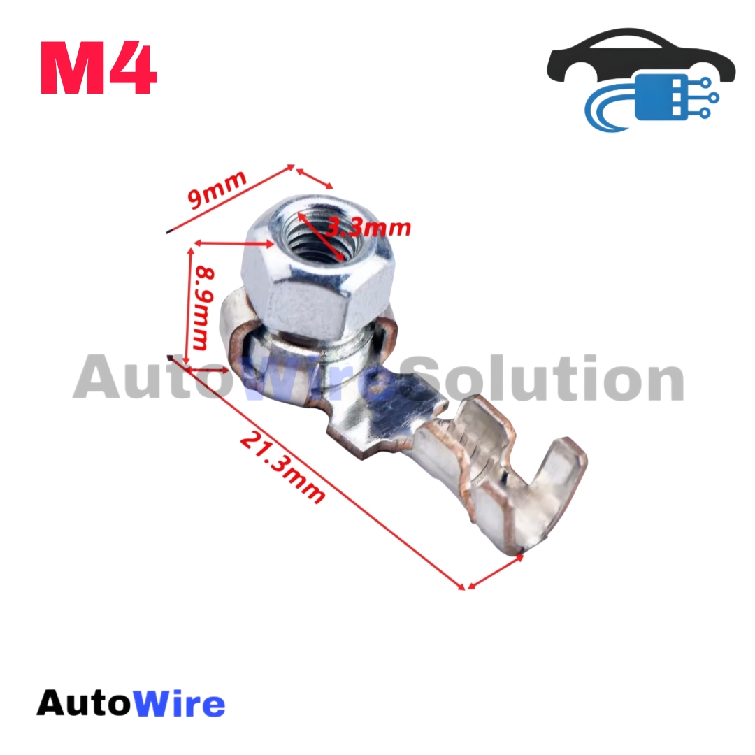 TERMINAL NUT FUEL INJECTOR M4