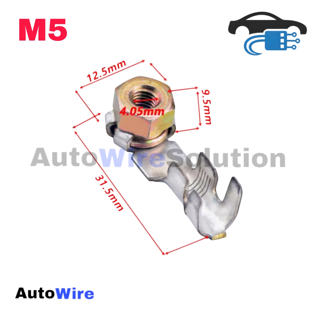 TERMINAL NUT FUEL INJECTOR M5