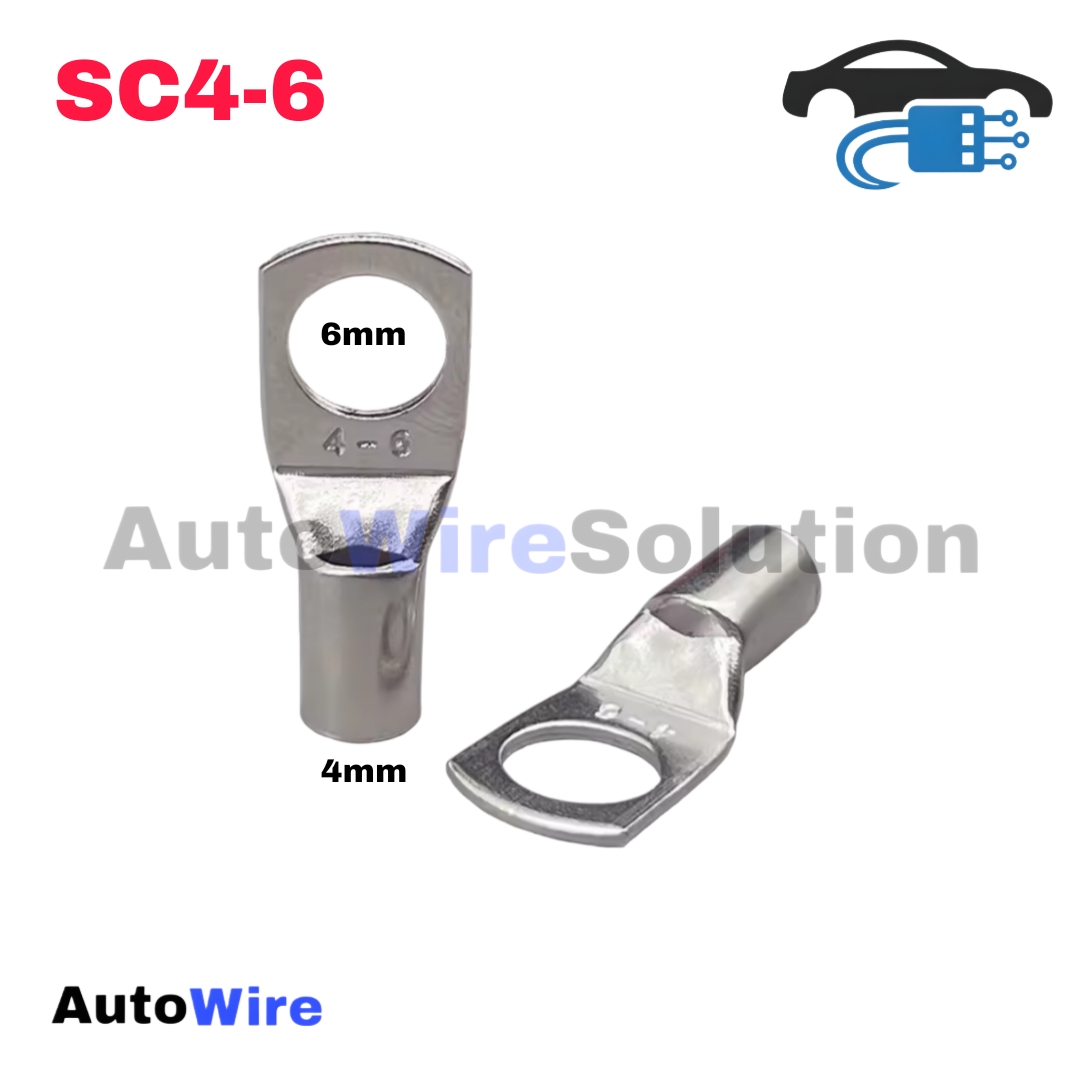 TERMINAL SCUN CABLE LUG SC4-6